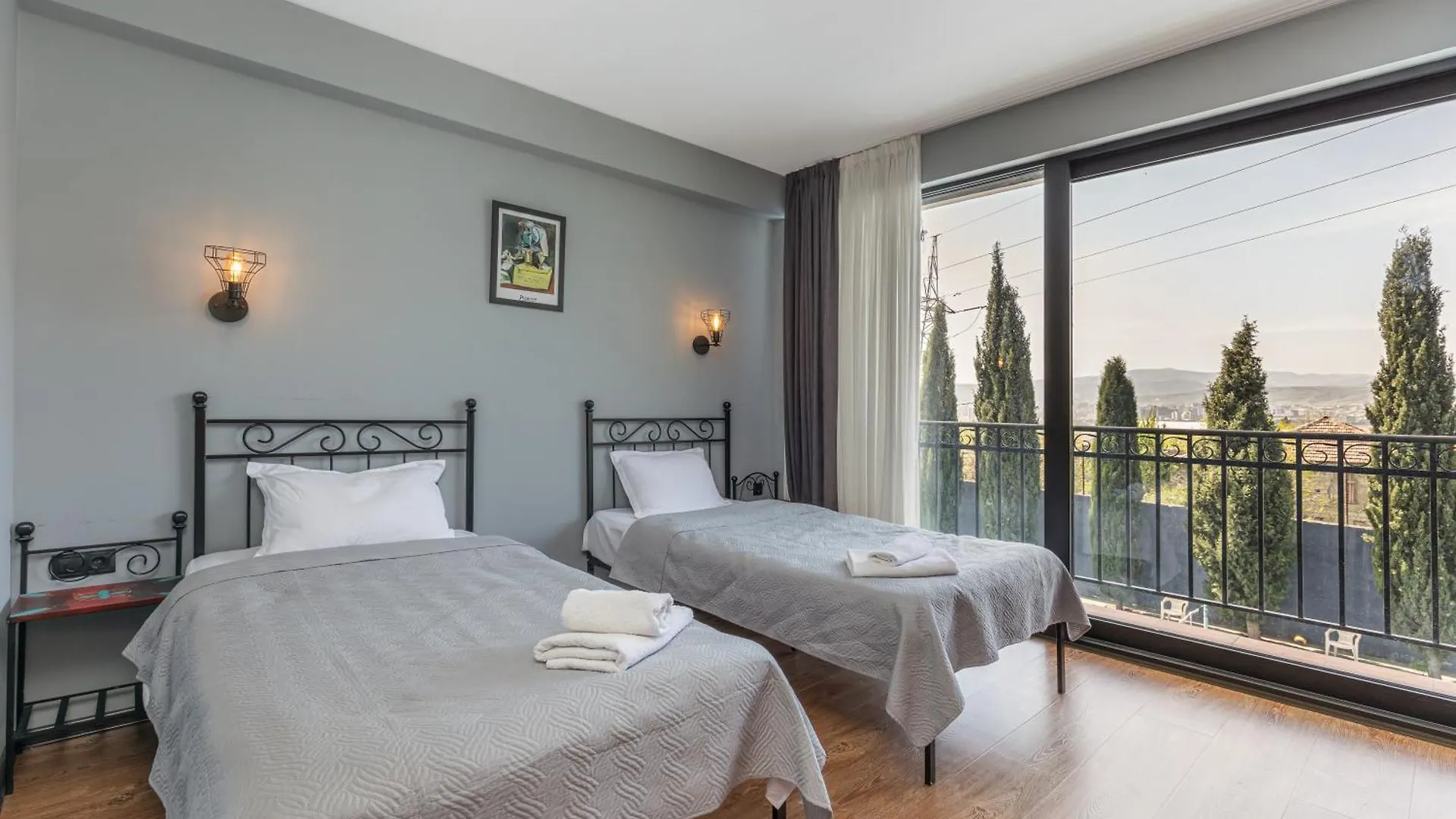 טביליסי Private Modern Villa With Tennis Court